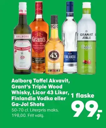 Kvickly Taffel akvavit akvavit tilbud