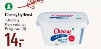 Føtex Cheasy hytteost naturel 1,5% tilbud