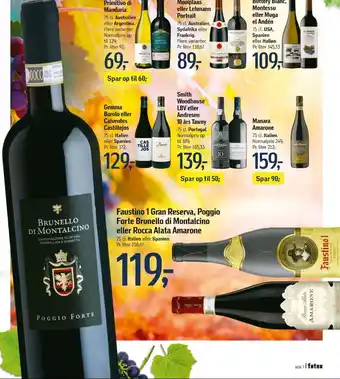 Føtex Ukendt spansk rødvin tilbud
