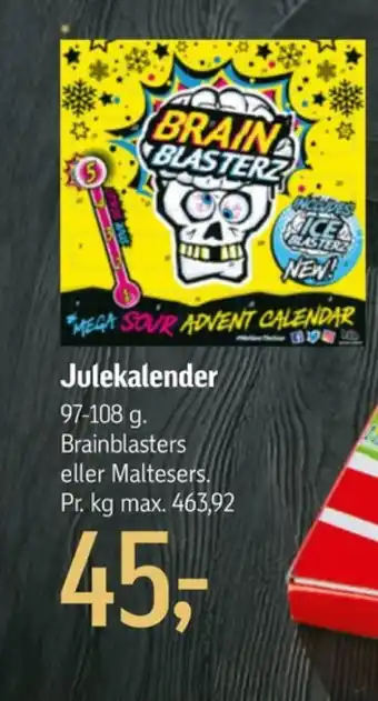 Brain blasterz julekalender