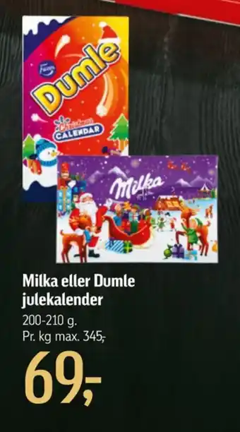 Føtex Milka julekalender tilbud