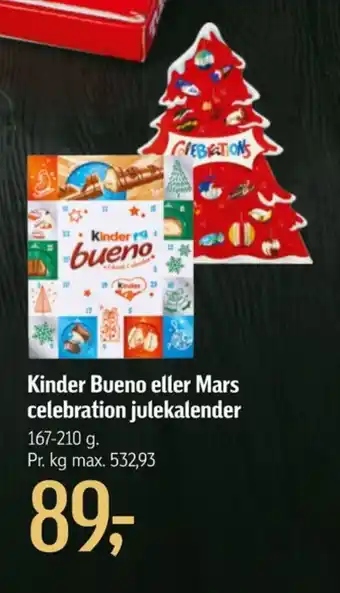 Føtex Bueno julekalender tilbud