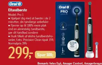 Føtex Braun oral-b eltandbørste tilbud