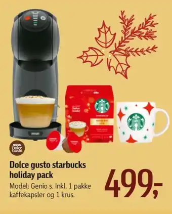 Føtex Nescafe dolce gusto espressomaskine tilbud