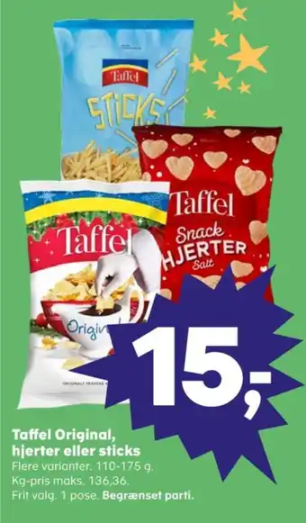 Kvickly Taffel snacks tilbud