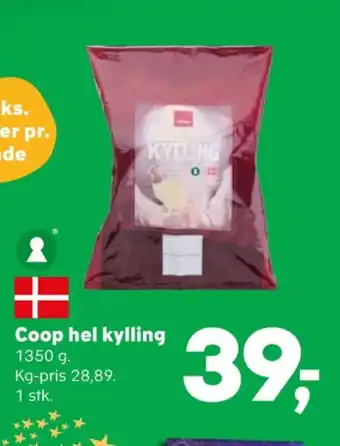 SuperBrugsen Coop kylling tilbud