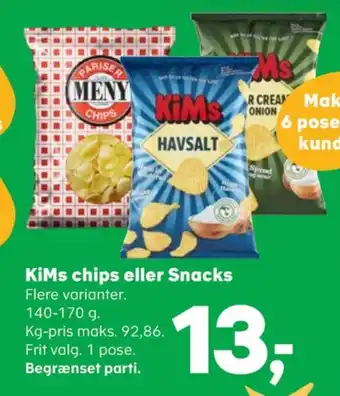 Meny chips