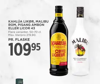 Kahlua likør