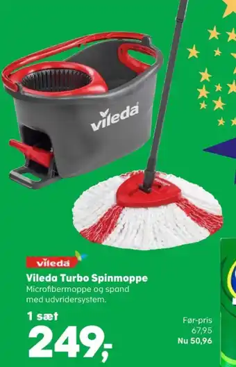 Kvickly Vileda moppesæt tilbud