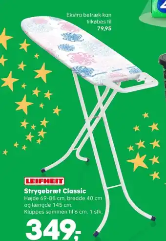 Kvickly Leifheit strygebræt tilbud