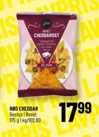 Løvbjerg Gestus revet ost cheddar tilbud