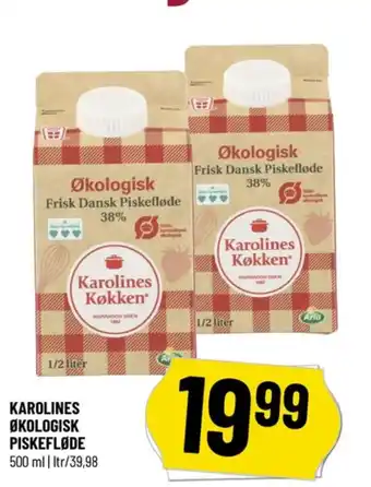 Løvbjerg Karolines piskefløde 38% tilbud