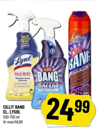 Løvbjerg Cillit bang rengøring - universal tilbud