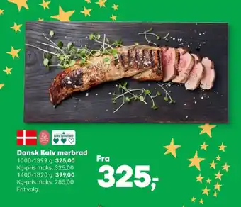 SuperBrugsen Dansk kalv kalvemørbrad tilbud