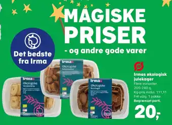 SuperBrugsen Irmas vaniljekranse tilbud