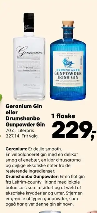 Geranium gin