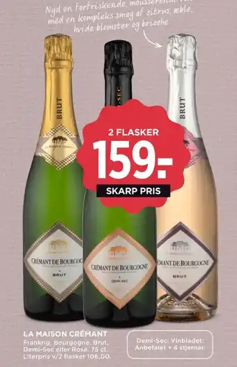 MENY Ukendt fransk mousserende vin tilbud