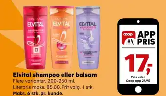 SuperBrugsen Elvital shampoo tilbud