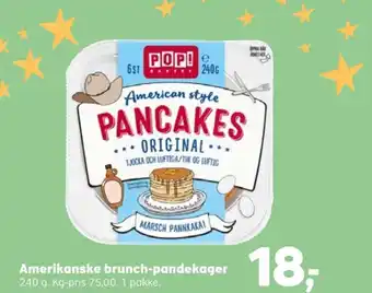 Pop bakery pandekager