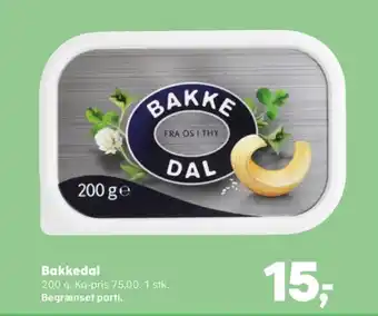 SuperBrugsen Bakkedal smørbar tilbud