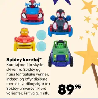 SuperBrugsen Spidey amazing friends biler tilbud