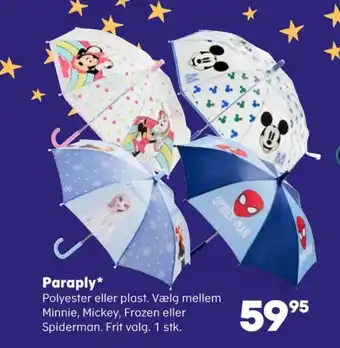 SuperBrugsen Disney paraply tilbud