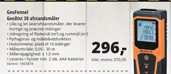 GeoFennel GeoDist 30 afstandsmåler