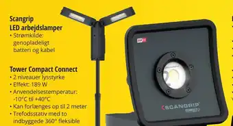 Scangrip LED arbejdslamper