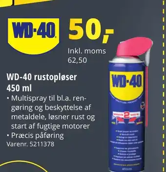 WD-40 rustopløser 450 ml
