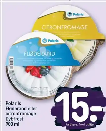 Polar is flødeand el. citronfromage