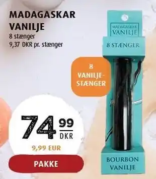 Madagaskar vanilje