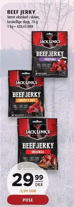 Beef jerky