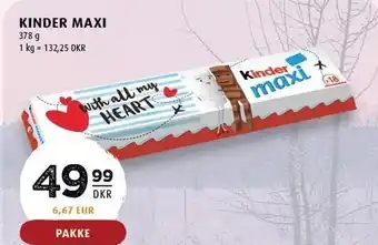 Scandinavian Park Kinder maxi tilbud