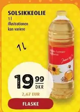 Solsikkeolie