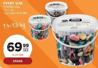 Evers slik