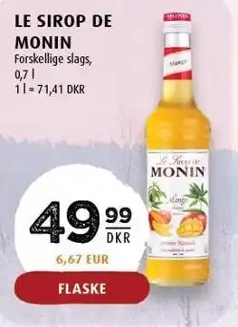 Le sirop de monin