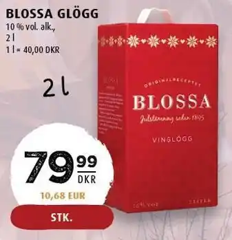 Scandinavian Park Blossa glögg tilbud