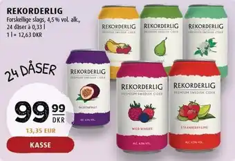 Scandinavian Park Rekorderlig tilbud