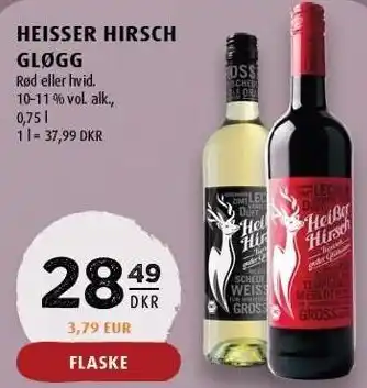 Heisser hirsch gløgg