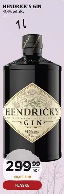 Hendrick's gin
