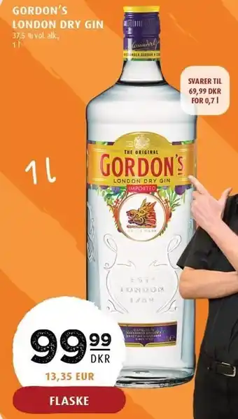 Scandinavian Park Gordon's london dry gin tilbud