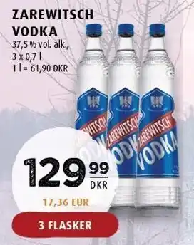 Scandinavian Park Zarewitsch vodka tilbud