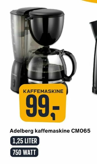 Skousen Adelberg kaffemaskine CM065 tilbud