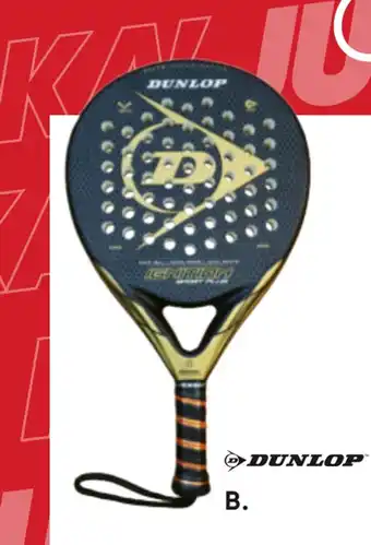 Bilka Dunlop ignition sport plus gold padelbat limited edition tilbud