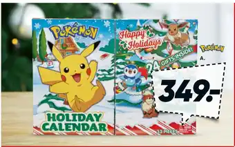 Bilka Pokémon julekalender tilbud