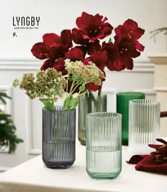Bilka Lyngby vase i gaveæske tilbud