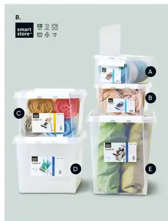 Bilka Smartstore classic robuste opbevaringskasser tilbud