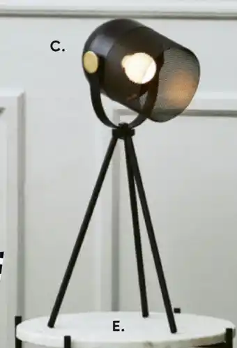 Bilka Bordlampe tilbud