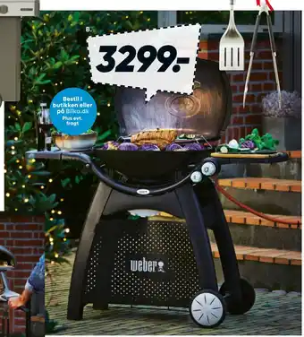 Bilka Weber q3200 gasgrill tilbud