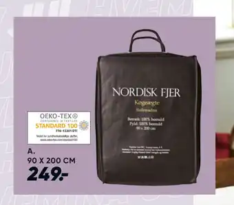 Bilka Nordisk fjer rullemadras tilbud